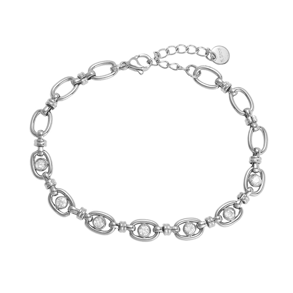 ALLURE oval chain bracelet