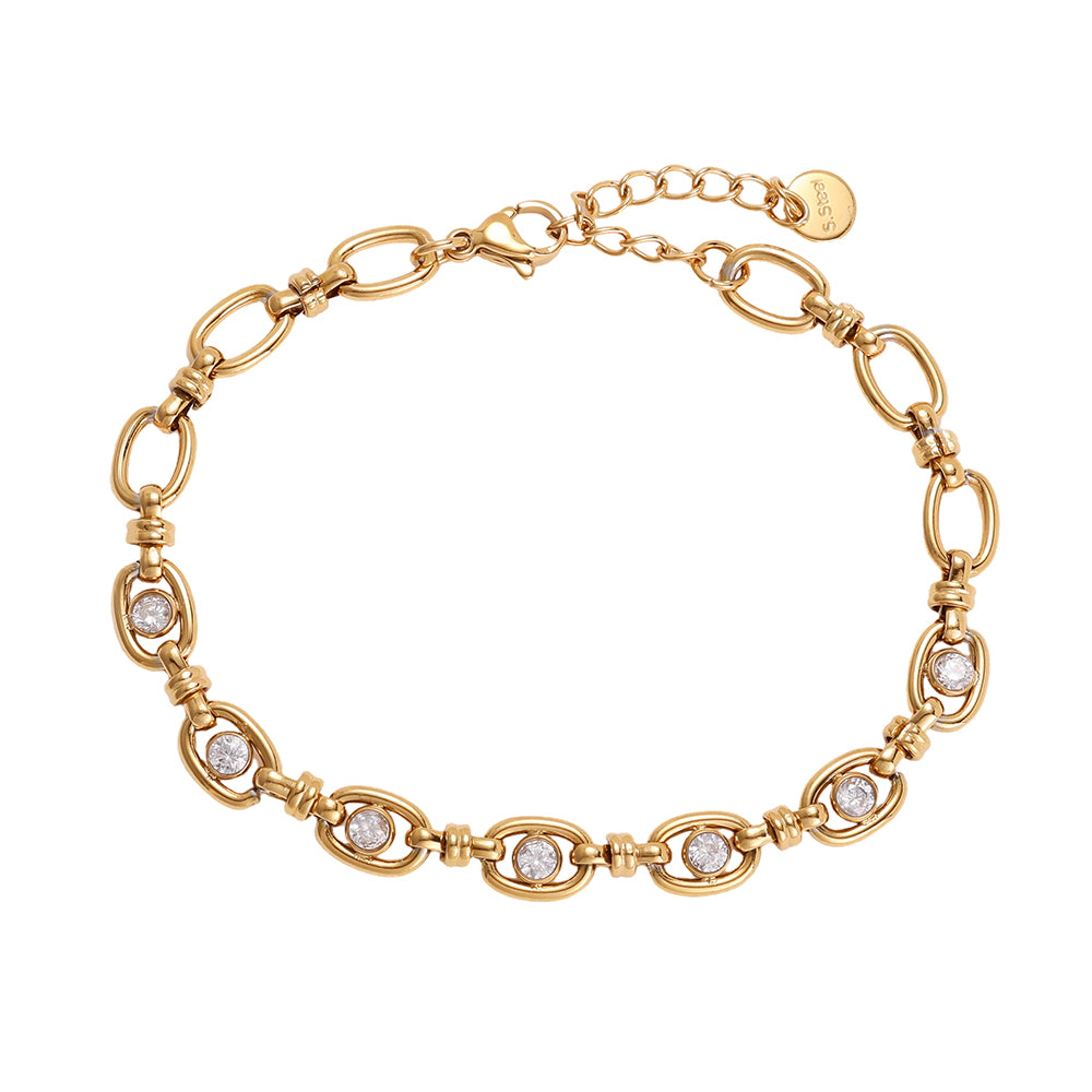 ALLURE oval chain bracelet