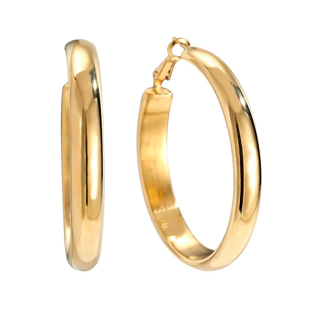 PRESENCE big hoop earrings